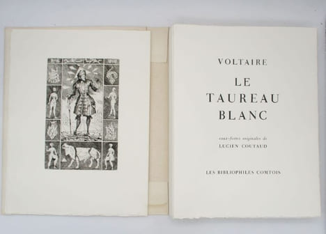 Le Taureau blanc. VOLTAIRE; COUTAUD (Lucien)
