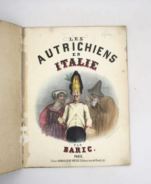 Les Autrichiens en Italie. BARIC (Jules Jean Antoine)