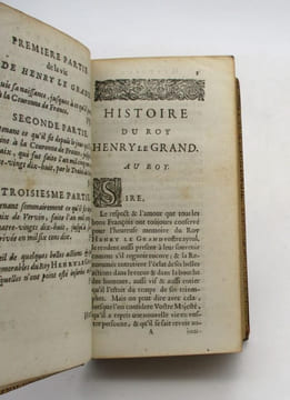 Histoire du roy Henry le Grand. HARDOUIN DE PÉRÉFIXE DE BEAUMONT (Paul Philippe)