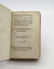 Cinq opuscules de Plutarque Ch&eacute;ron&eacute;e, traduitz par maistre Estienne Pasquier, Recteur des Escoles de Louhans. PLUTARQUE