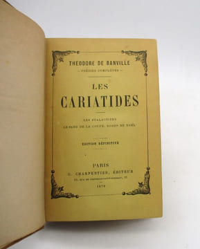 Poésies complètes - Les Cariatides. BANVILLE (Théodore de)