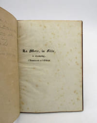 La Mère, la Fille, le Tesmoing, l'Amoureux et l'Official