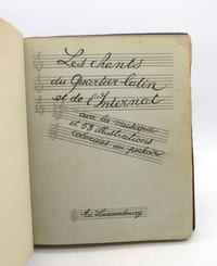 Les Chants du Quartier latin et de l'Internat