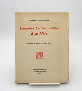 Dernières lettres inédites à sa mère