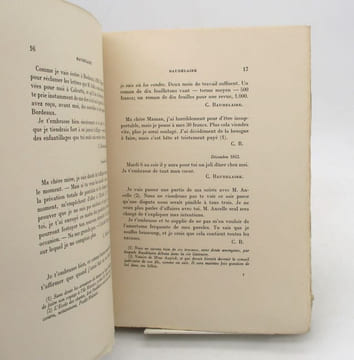 Dernières lettres inédites à sa mère. BAUDELAIRE (Charles)