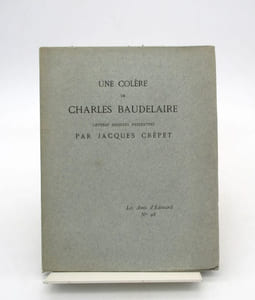 Une colère de Charles Baudelaire - Lettres inédites