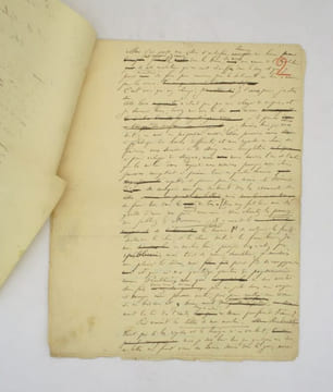 La Révolution : manuscrit autographe signé Jacques Vingtras. VINGTRAS (JACQUES) [VALLÈS (Jules)]