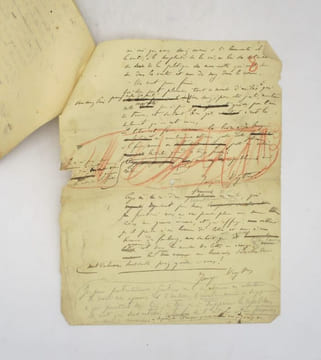 La Révolution : manuscrit autographe signé Jacques Vingtras. VINGTRAS (JACQUES) [VALLÈS (Jules)]