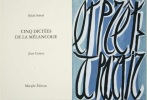 Cinq dict&eacute;es de la m&eacute;lancolie. ST&Eacute;TI&Eacute; (Salah); CORTOT (Jean)