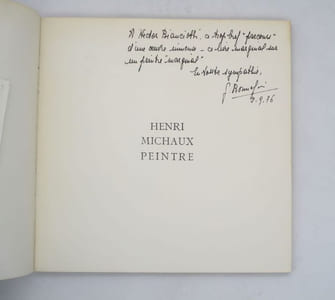 Henri Michaux peintre
