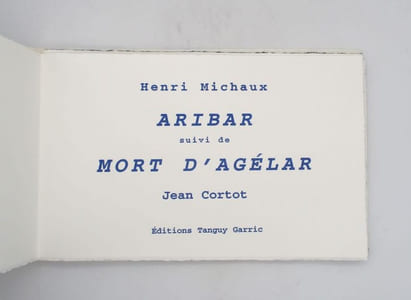 Aribar suivi de Mort d'Agélar