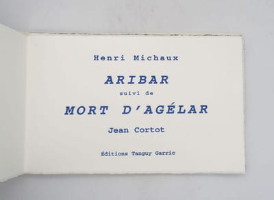 Aribar suivi de Mort d'Agélar