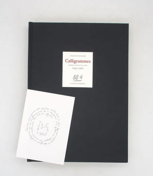 Calligrammes : Poèmes de la paix et de la guerre (1913-1916). APOLLINAIRE (Guillaume)