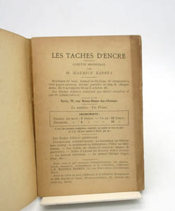 Les Taches d'encre