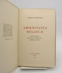 Amoentitates Belgicae