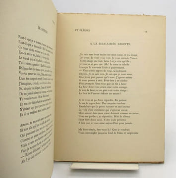 Stances et Élégies. VAUDOYER (Jean-Louis)