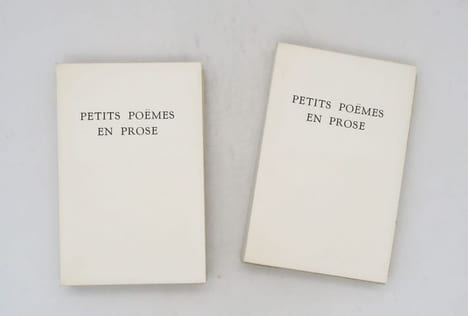 Petits poëmes en prose. BAUDELAIRE (Charles); GRAU SALA