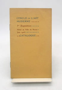 Cercle de l'art moderne - 3e exposition : catalogue