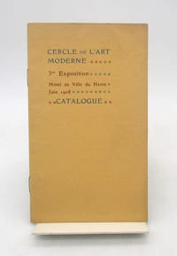 Cercle de l'art moderne - 3e exposition : catalogue