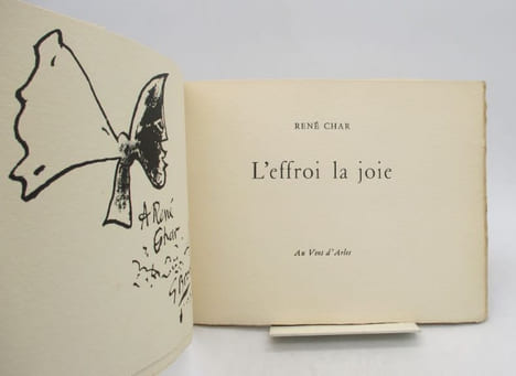 L'Effroi la joie. CHAR (René)