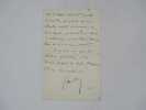 Lettre autographe sign&eacute;e. LYAUTEY (Hubert)