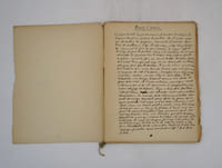 Pensées d'avenir : manuscrit autographe signé