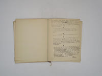 Pensées d'avenir : manuscrit autographe signé