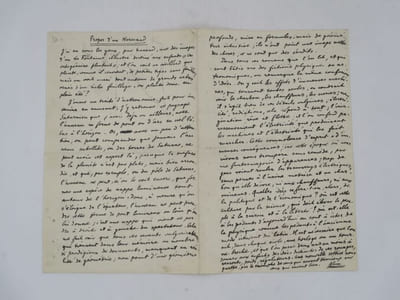Propos d'un Normand : manuscrit autographe signé