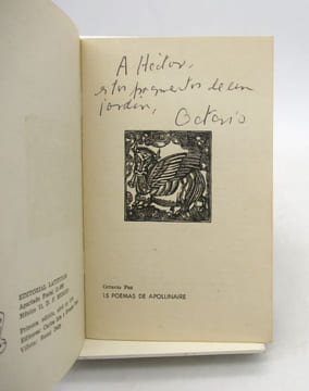 15 poemas de Apollinaire. APOLLINAIRE (Guillaume)