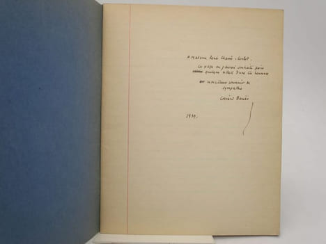 Ceylan l'île sacrée : manuscrit autographe signé. BAÜER (Gérard)