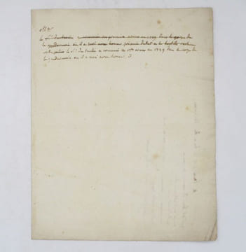 Lettre autographe signée. BERNARDIN DE SAINT-PIERRE (Jacques-Henri)
