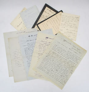 Correspondance inédite à Henri Albert : 15 lettres autographes signées