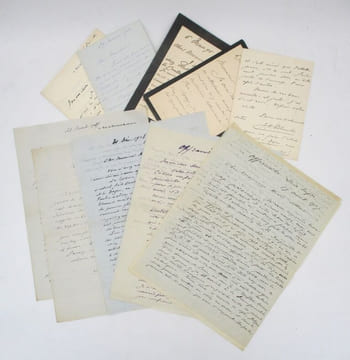 Correspondance inédite à Henri Albert : 15 lettres autographes signées. BLANCHE (Jacques-Émile)