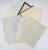 Correspondance in&eacute;dite &agrave; Henri Albert : 15 lettres autographes sign&eacute;es. BLANCHE (Jacques-&Eacute;mile)