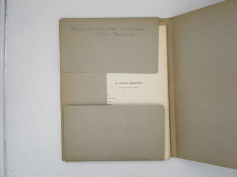Ensemble de 14 grands formats musicaux de poèmes de Baudelaire. BAUDELAIRE (Charles)