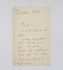 Lettre autographe sign&eacute;e . ROMAINS (Jules)