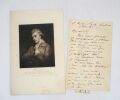 Fragment autographe sign&eacute;. SHERIDAN (Richard Brinsley)