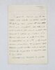 Lettre autographe sign&eacute;e. STA&Euml;L (Germaine NECKER, baronne de)