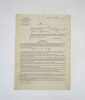 Dessin sign&eacute; et brevet pour le clavier d&eacute;liateur. GREGOIR (Joseph)