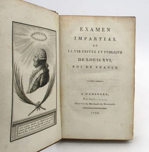 Examen impartial de la vie privée et publique de Louis XVI, roi de France