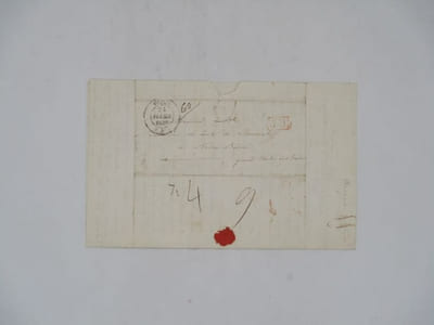 Lettre autographe signée