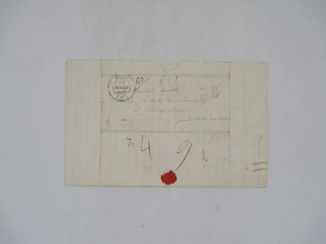 Lettre autographe signée. BARBIER (Auguste)