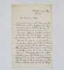 Lettre autographe sign&eacute;e. BROHAN (Suzanne)