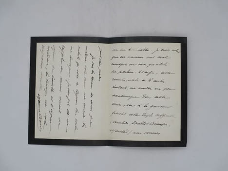 Lettre autographe signée. BARRÈS (Maurice)