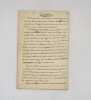 Le Symbolisme [et] Le Vers libre : manuscrits autographes sign&eacute;s. BEAUNIER (Andr&eacute;)