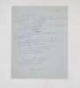 En marge d'un discours : tapuscrit et manuscrit autographe. BENDA (Julien)