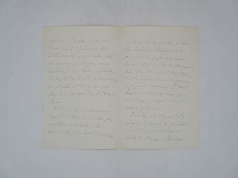 Lettre autographe signée. BRÉAL (Michel)