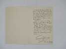 Lettre autographe sign&eacute;e. COPP&Eacute;E (Fran&ccedil;ois)
