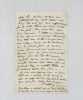 Lettre autographe sign&eacute;e. BROHAN (Augustine)