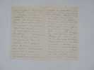 Lettre autographe sign&eacute;e. BROHAN (Madeleine)